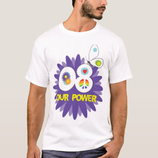 T-shirt La chemise de nos hommes de puissance