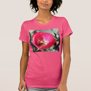T-shirt La chemise de tulipe