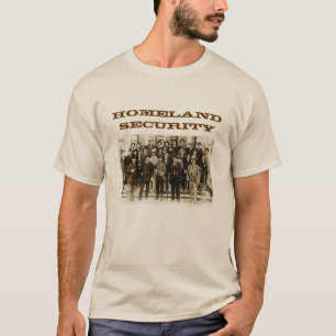T-shirt La chemise des agents de sécurité de patrie