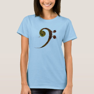 T-shirt La chemise des femmes de clef basse