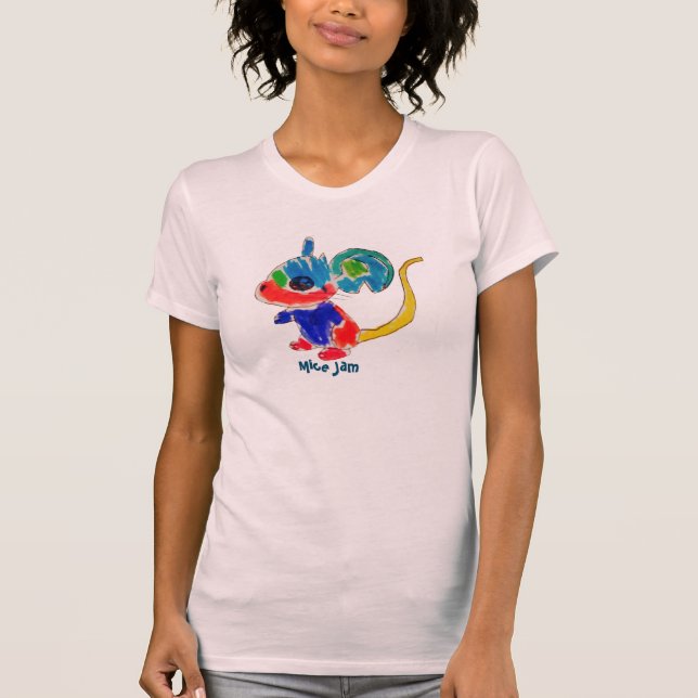 T-shirt La chemise des femmes de confiture de souris (Devant)