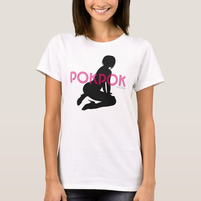 T-shirt La chemise des femmes de Pinay Pokpok (Devant)