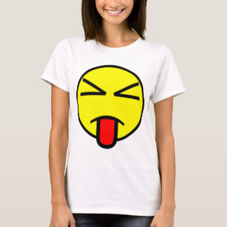 T-shirt La chemise des femmes de visage de culot