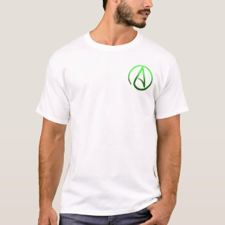 T-shirt La chemise des hommes athées de symbole