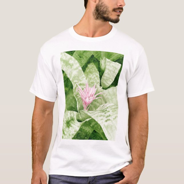 T-shirt La chemise des hommes de Bromeliad (Devant)