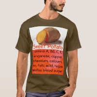 la chemise des hommes de patate douce