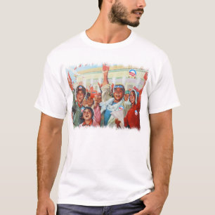 T-shirt La chemise des hommes de propagande d'Obama