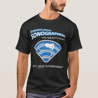 T-shirt La chemise des hommes de Sonographer de super