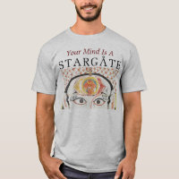 la chemise des hommes de stargate d'esprit