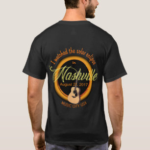 T-shirt La chemise des hommes d'éclipse solaire de