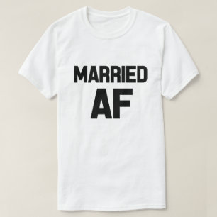T-shirt La chemise des hommes drôles mariés d'AF