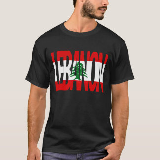 T-shirt La chemise des hommes du LIBAN
