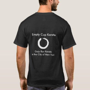 T-shirt La chemise des hommes vides de tasse