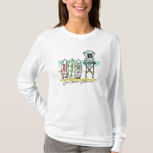 T-shirt La chemise des longues femmes de douille de San
