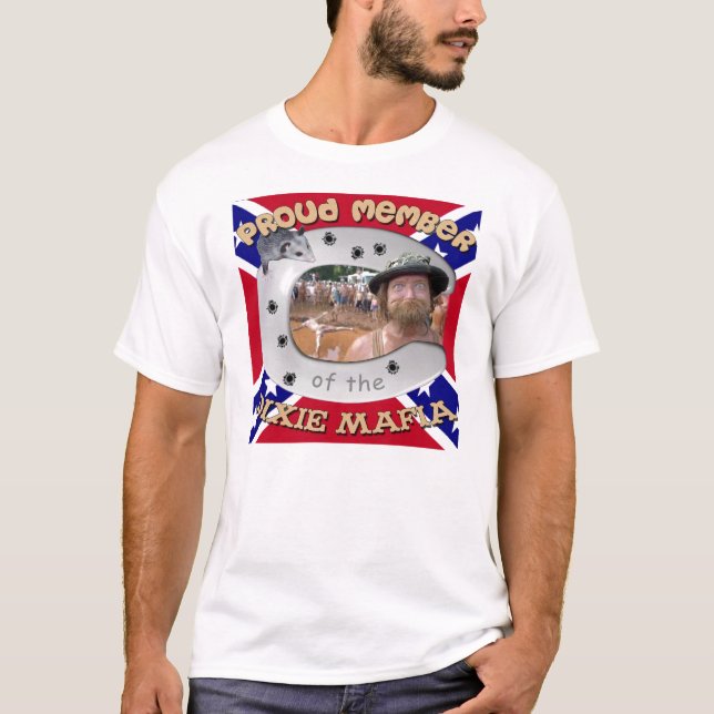 T-shirt La chemise du membre de Mafia de Dixie (Devant)
