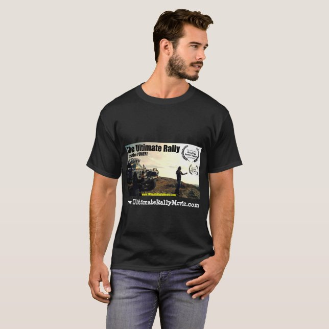 T-shirt La chemise finale de course principale de jeep de (Devant entier)