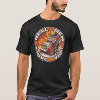 T-shirt La chemise foncée de vrai d'hommes V8