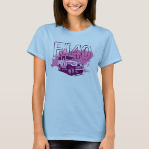 T-shirt La chemise graphique des dames de chemise de FJ40