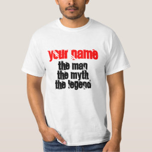 T-shirt La chemise légendaire du mythe des hommes Person