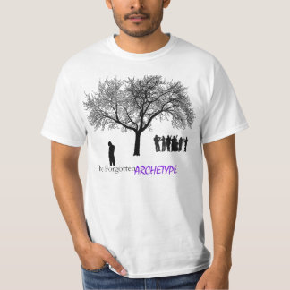 T-shirt La chemise oubliée de bande d'archétype