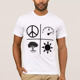 T-shirt La chemise paisible d'énigme de trahison