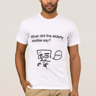 T-shirt La chemise pluse âgé de zombi