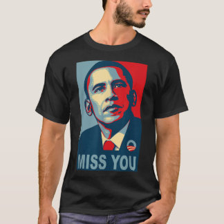 T-shirt La chemise politique vous manque à Obama