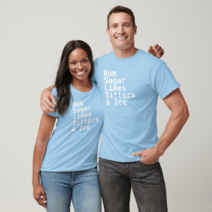 T-shirt la chemise punch au rhum