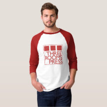 La chemise raglane des hommes avec le logo 3RP