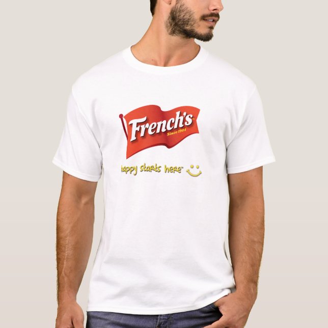 T-shirt La chemise sans manche des hommes du Français (Devant)
