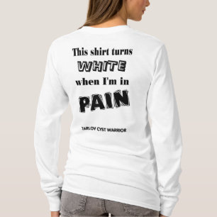 T-shirt La chemise tourne… le kyste blanc de Tarlov