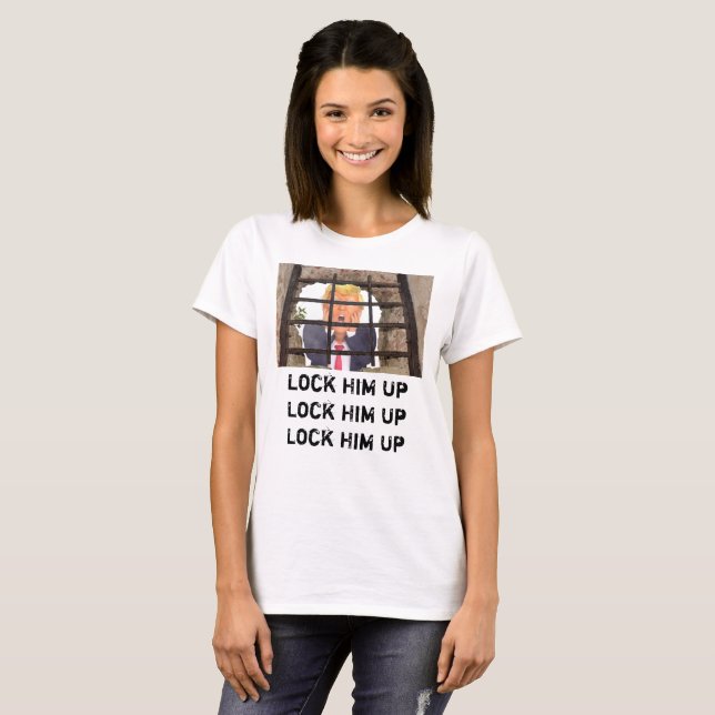 T-shirt La Chemise Trump Le Verrouille (Devant entier)
