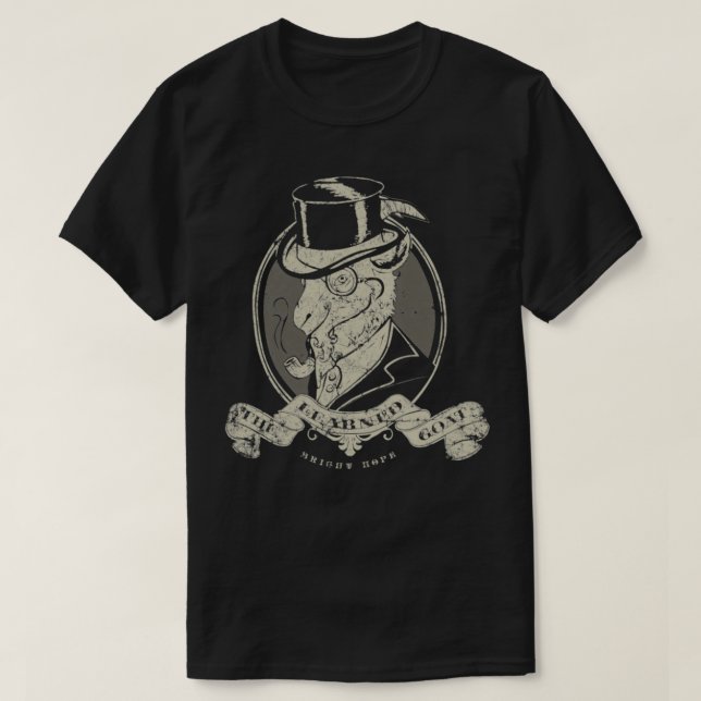 T-shirt La chèvre apprise (Design devant)