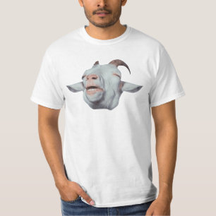 T-shirt La chèvre heureuse est fanée