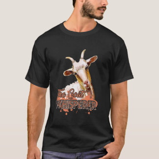 T-shirt La Chèvre Whisperer Nouvelle Chèvre Pour Noël