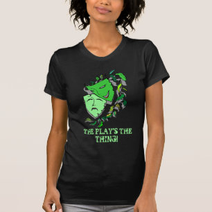 T-SHIRT LA CHOSE DU JEU DU DRAME MASKS-THE DE COMÉDIE ET