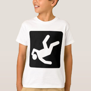 T-shirt La Chute de l'Homme - Noir