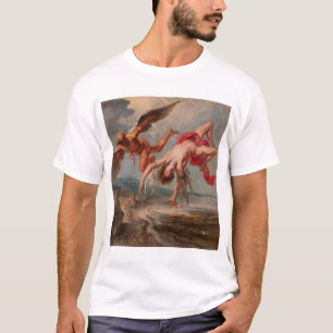 T-shirt La chute d'Icarus (par Jacob Peter Gowy)