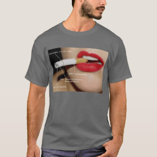 T-shirt La cigarette apocalyptique du monde premier et