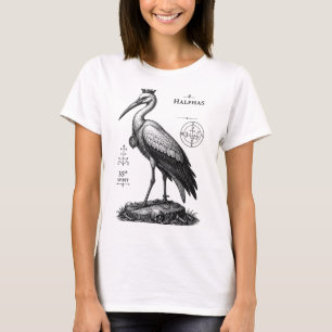 T-shirt La cigogne vigilante d'Halphas