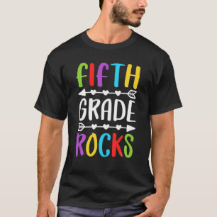 T-shirt La Cinquième Année Retourne À L'École La 5E Année 