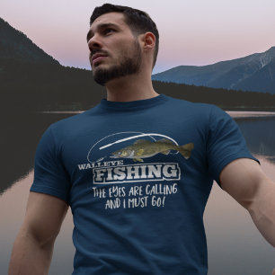 T-shirt La citation de pêche de brochets vairons folâtre