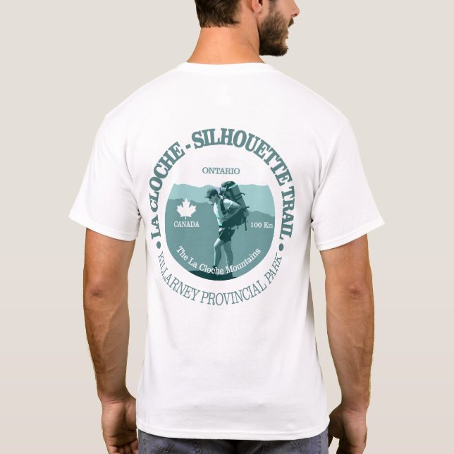 T-shirt La Cloche - Sentier Silhouette (T) (Dos)