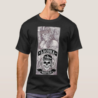 T-shirt La Coka Nostra Aztec Design   