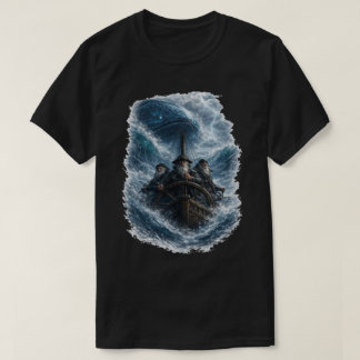 T-shirt La colère de l'océan – Aventure de pirate légendai