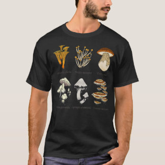 T-shirt La collection de champignons