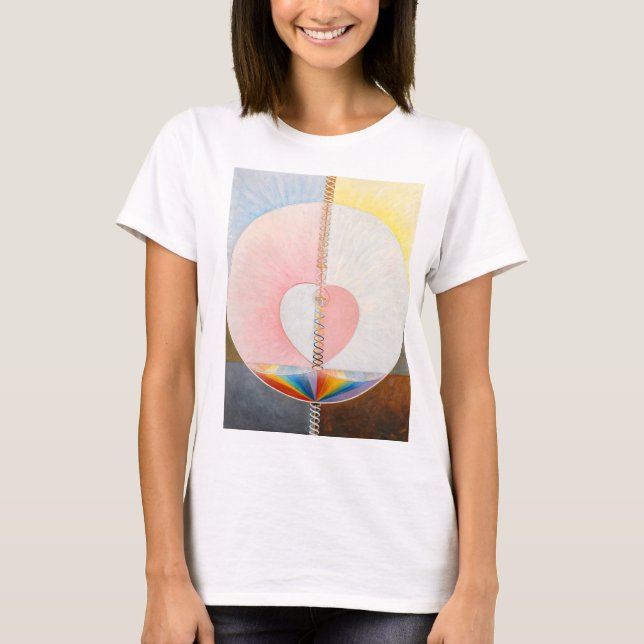 T-shirt La colombe par Hilma af Klint (Devant)
