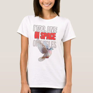 T-shirt La colombe, symbole de paix et d'amour