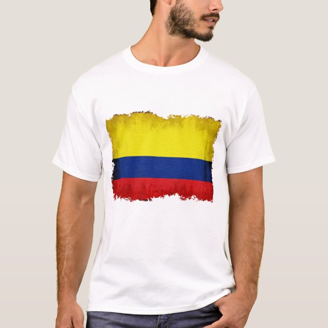 T-shirt La Colombie dans la détresse (Devant)
