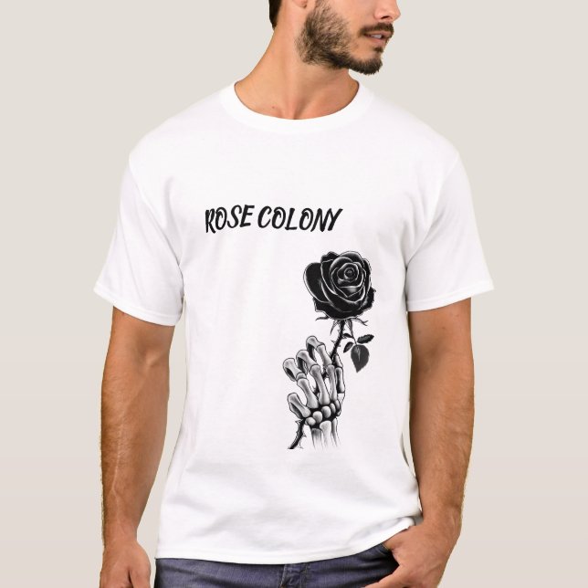 T-SHIRT LA COLONIE ROSE (Devant)